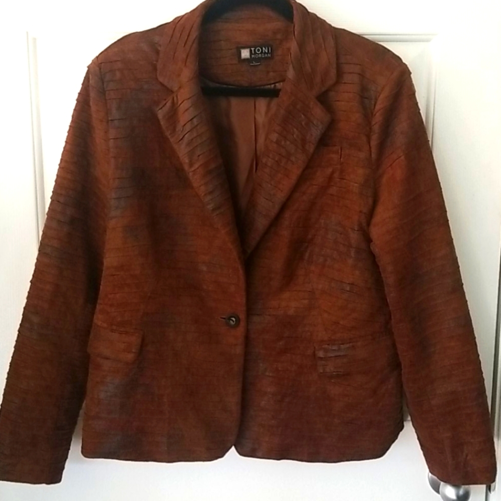 5/$20*** Vintage Toni Morgan Blazer - Picture 1 of 12